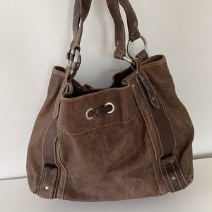 Abercrombie & Fitch Leather Hobo Bag